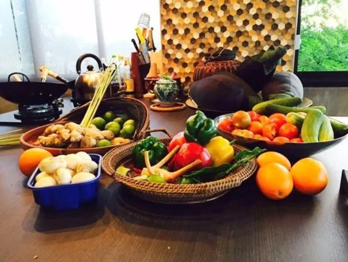 Beautiful breakfast spread