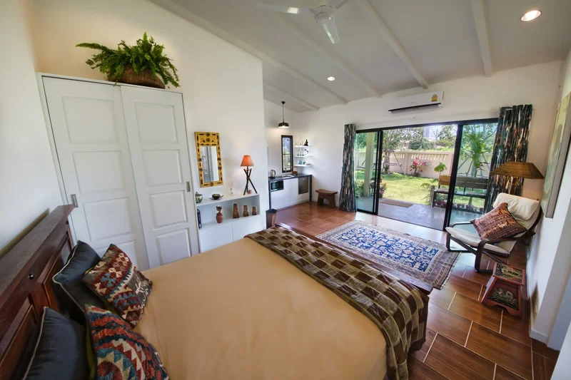 Private Room with Garden View