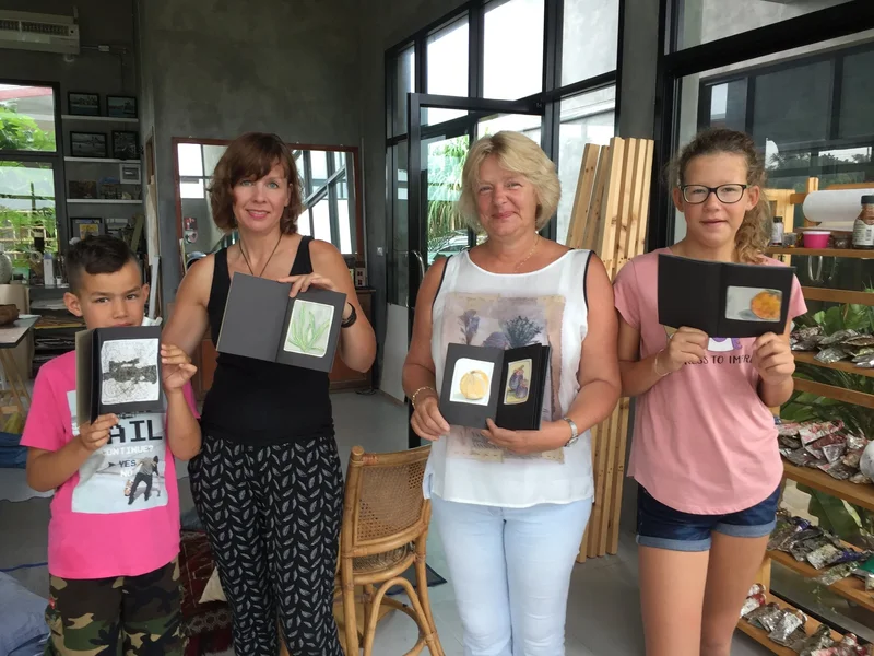 Art studio workspace